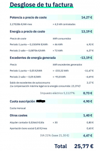 Reducir factura de la luz